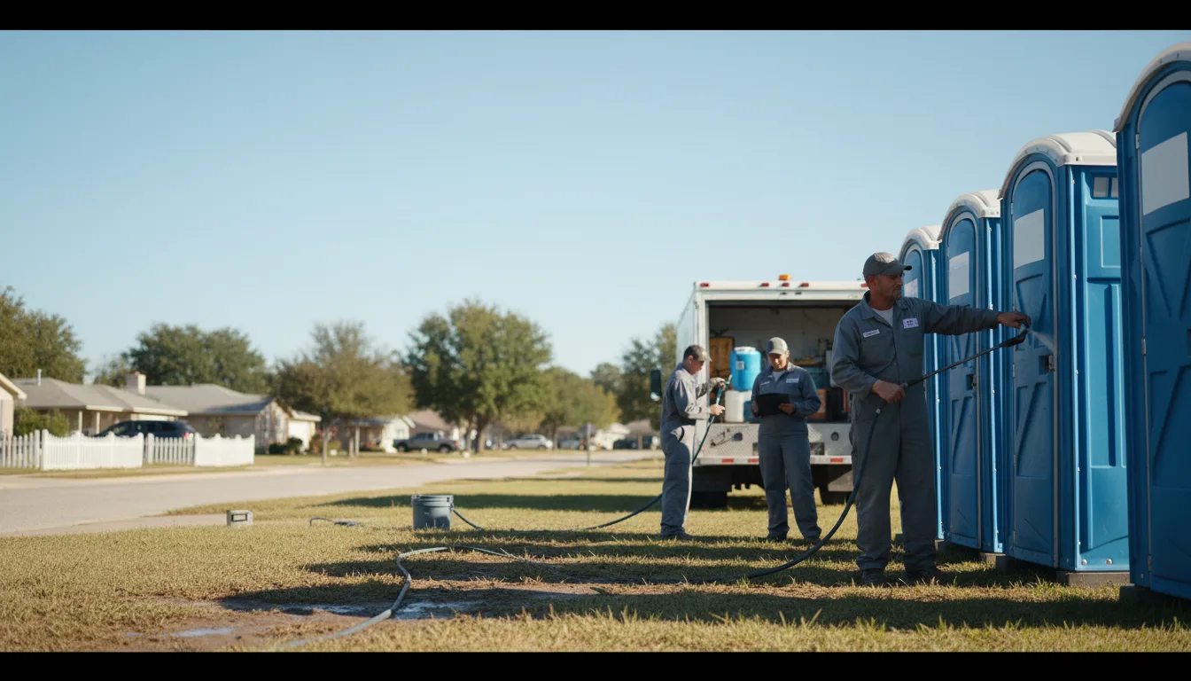 Long-Term Portable Toilet Rental in Castle, OK near me